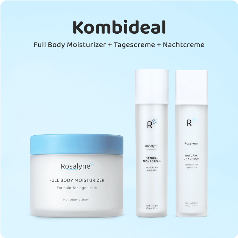 Tagescreme + Nachtcreme + Full Body Moisturizer - Kombideal